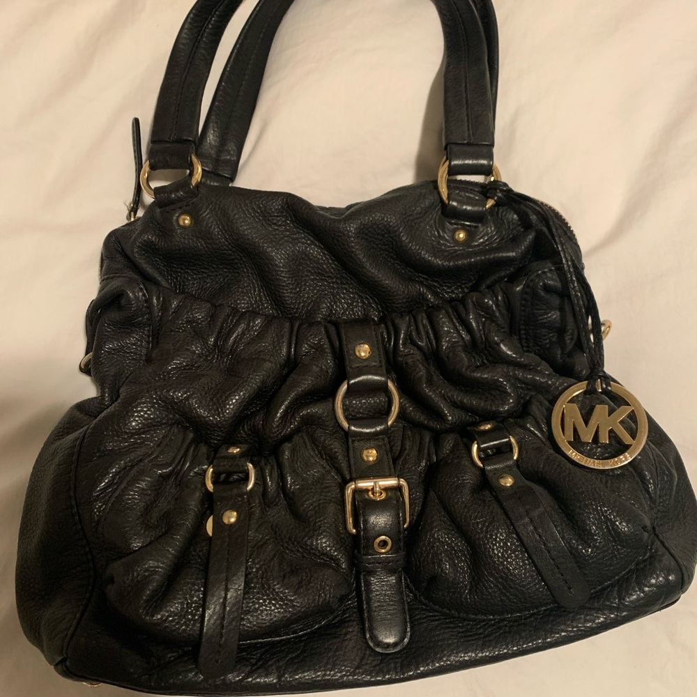 Michael Kors - Black Leather Bag